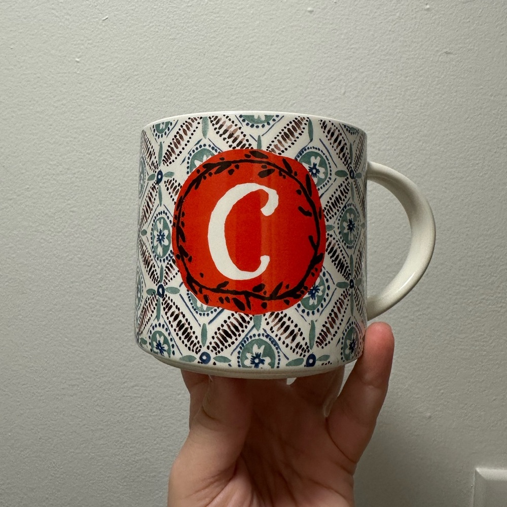 Anthropologie Jo Stoneware Mug